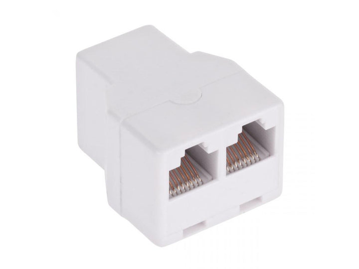 Új RJ45 osztó aljzat - 2x aljzat