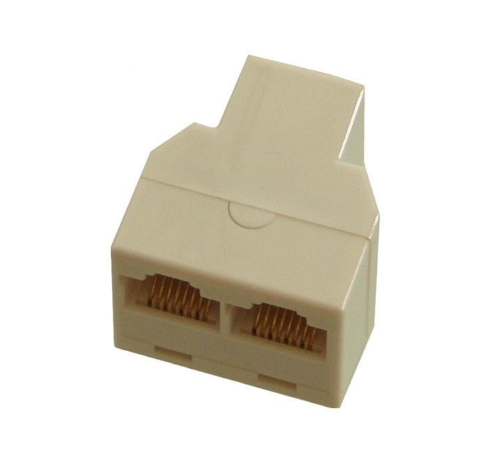 Új RJ45 osztó aljzat - 2x aljzat