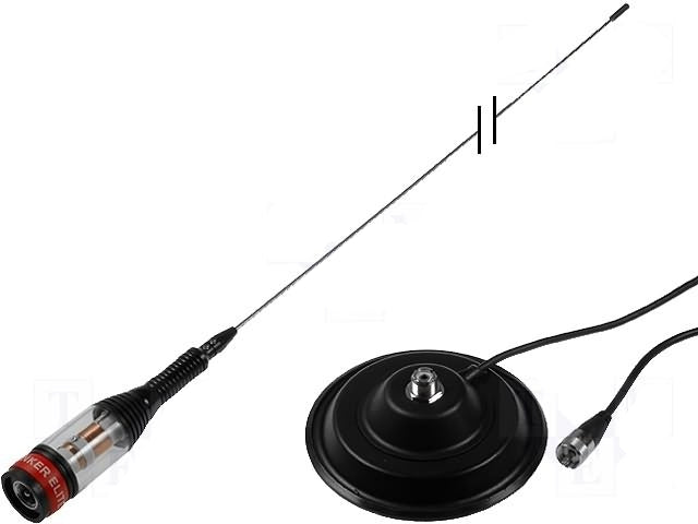 Sunker Elite CB 115 egyrészes mágneses antenna mágnessel