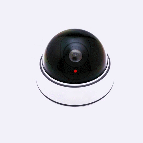 Dummy DC2300 dómkamera villogó LED-del