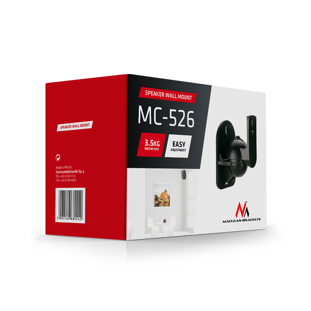 Univerzális Maclean MC-526 fali tartó 2 db 3,5 kg
