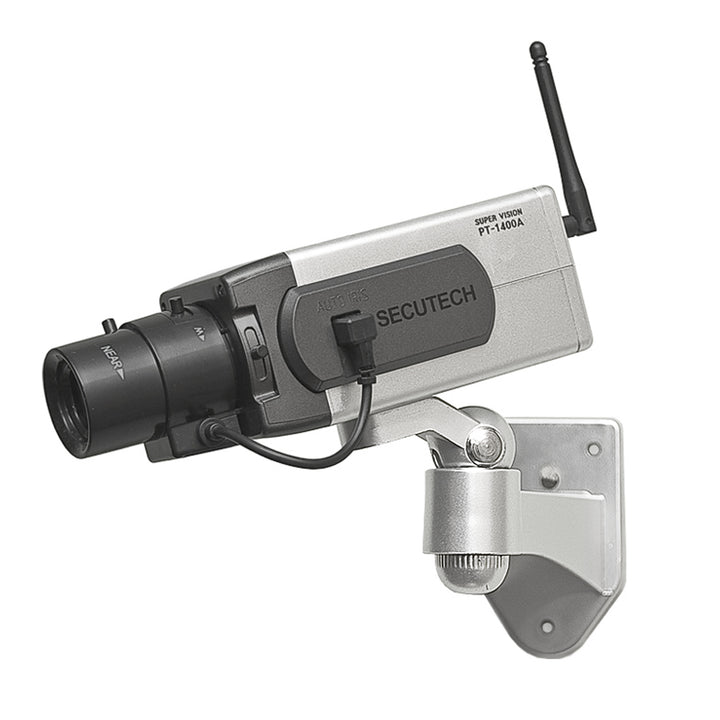 Dummy kamera CCTV modell mozgásérzékelő teljesítményével 3 x 1,5 V AA (nem tartozék)