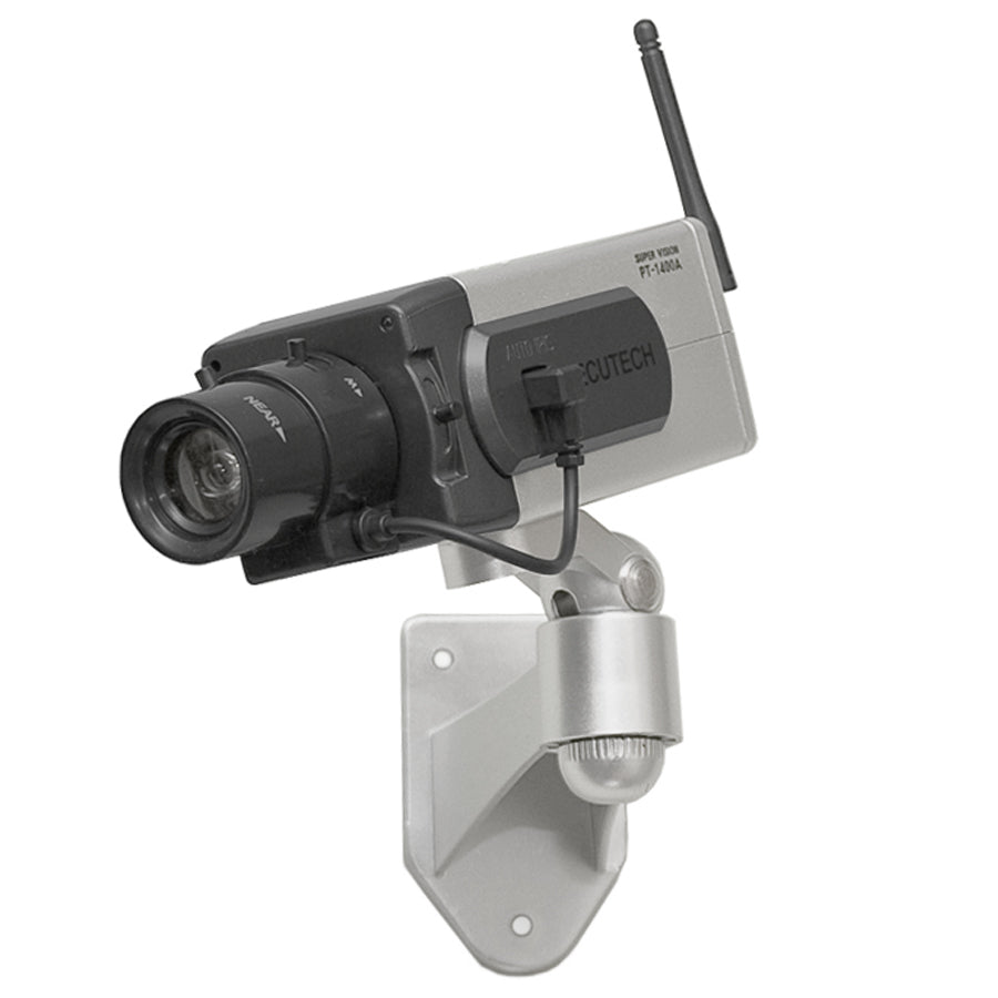 Dummy kamera CCTV modell mozgásérzékelő teljesítményével 3 x 1,5 V AA (nem tartozék)