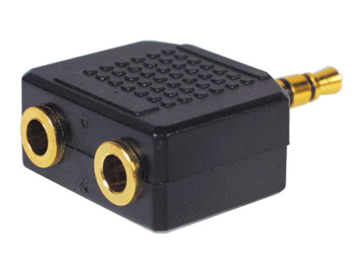 Splitter 3.5mm jack dugó / 2 jack aljzat 3.5mm