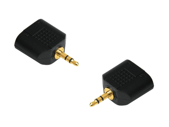 Splitter 3.5mm jack dugó / 2 jack aljzat 3.5mm