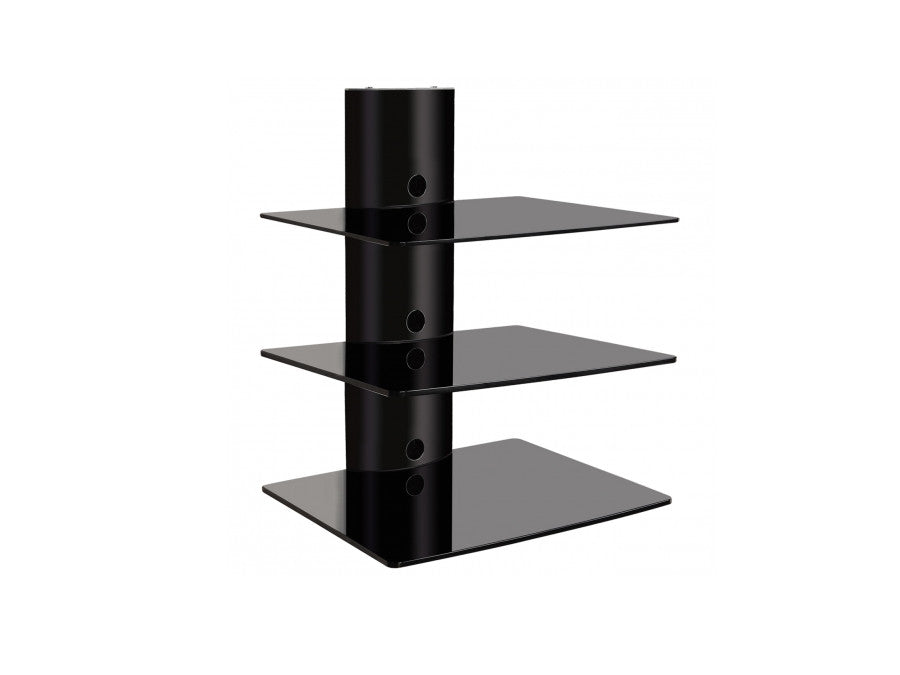 Hármas polc DVD / tuner / konzolhoz D-51 Art Méretek: 735 x 355 x 445 mm