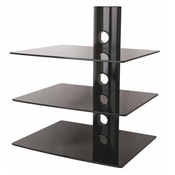 Hármas polc DVD / tuner / konzolhoz D-51 Art Méretek: 735 x 355 x 445 mm
