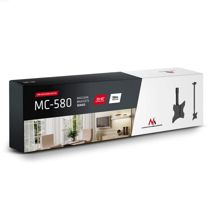 TV mennyezeti tartó 23-42 "Maclean MC-580 50kg VESA 200x200