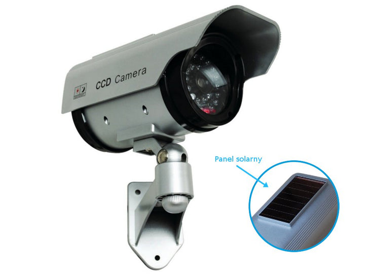 Dummy kamera SOL1200 Solar villogó beépített napelemes LED