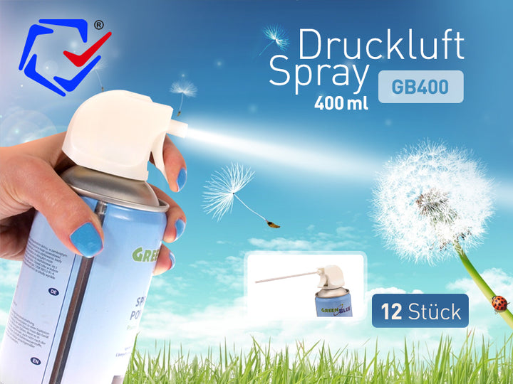 GreenBlue GB400 sűrített levegő 400ml pisztolyporlasztó - pisztoly spray