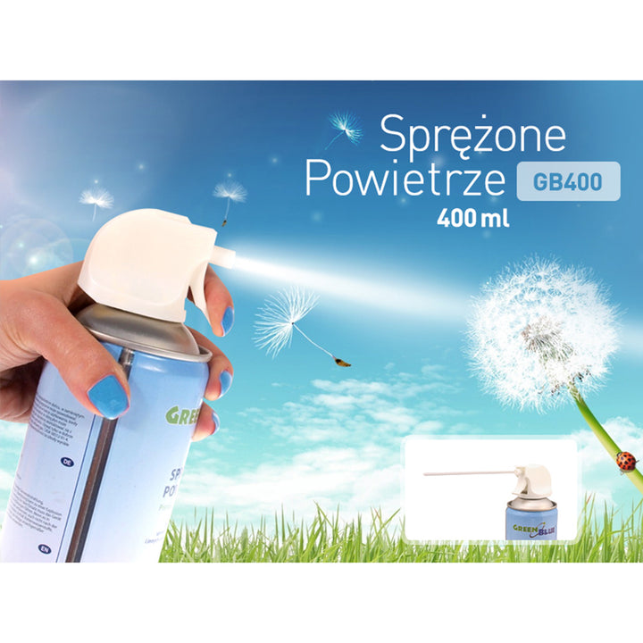 GreenBlue GB400 sűrített levegő 400ml pisztolyporlasztó - pisztoly spray