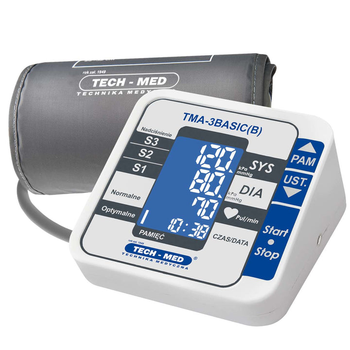 Techmed TMA-3Basic B elektronikus felkaros vérnyomásmérő készülék