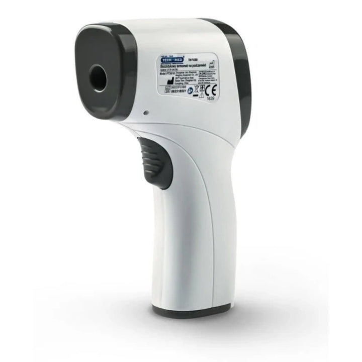 Tech-Med érintésmentes hőmérő, LCD kijelző, 32 eredményt tároló memória, TM-F03BB