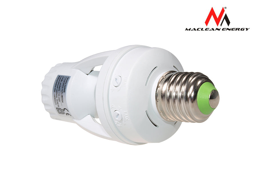 Beépített mozgás és szürkület Pir 1200W tartomány 6 m Maclean Energy MCE20