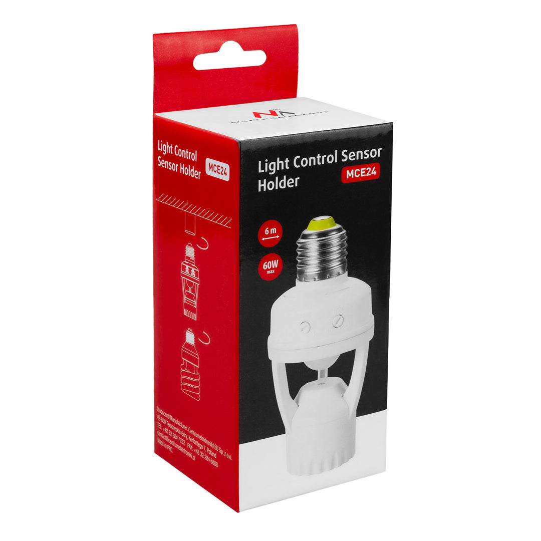 Beépített mozgás és szürkület Pir 1200W tartomány 6 m Maclean Energy MCE20