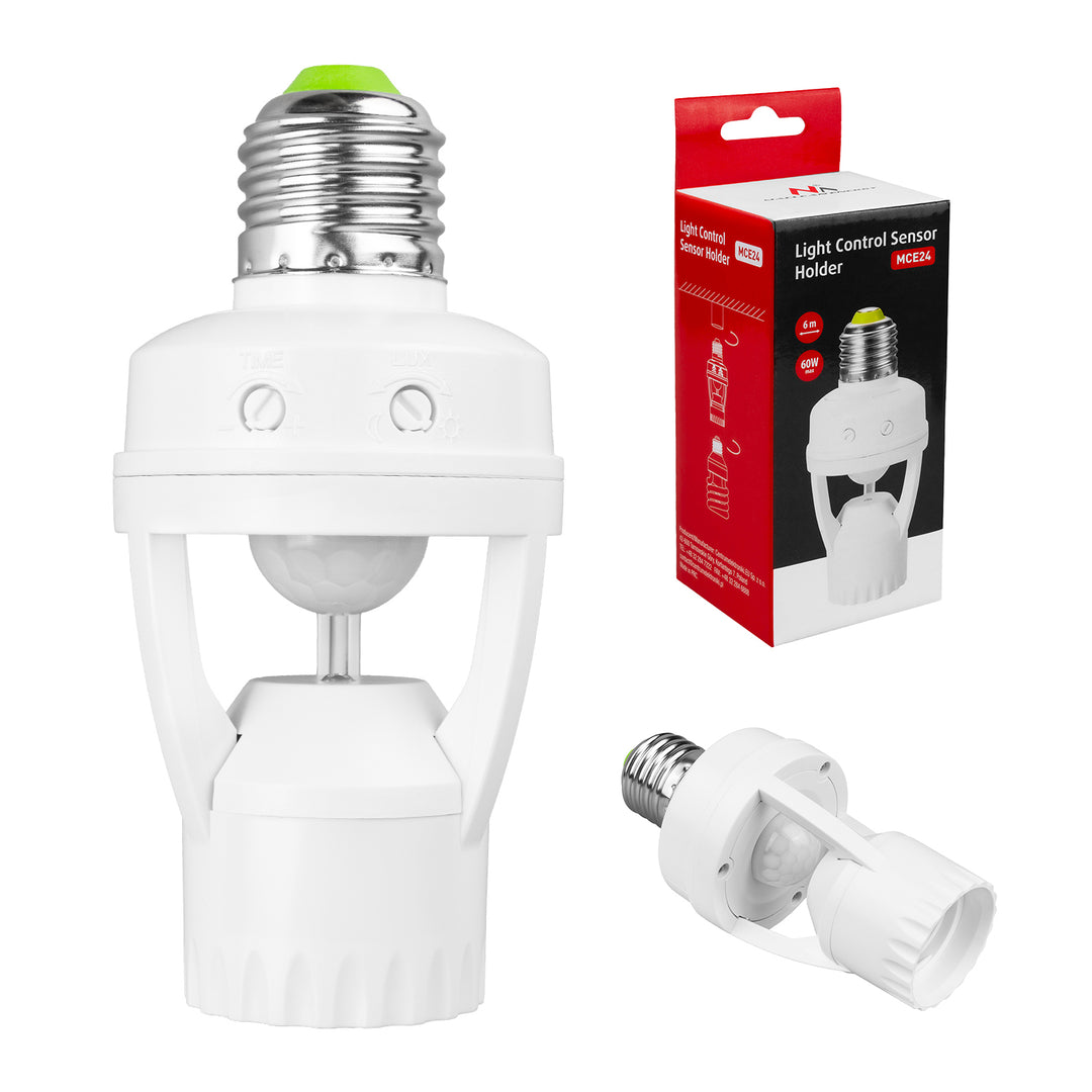 Beépített mozgás és szürkület Pir 1200W tartomány 6 m Maclean Energy MCE20