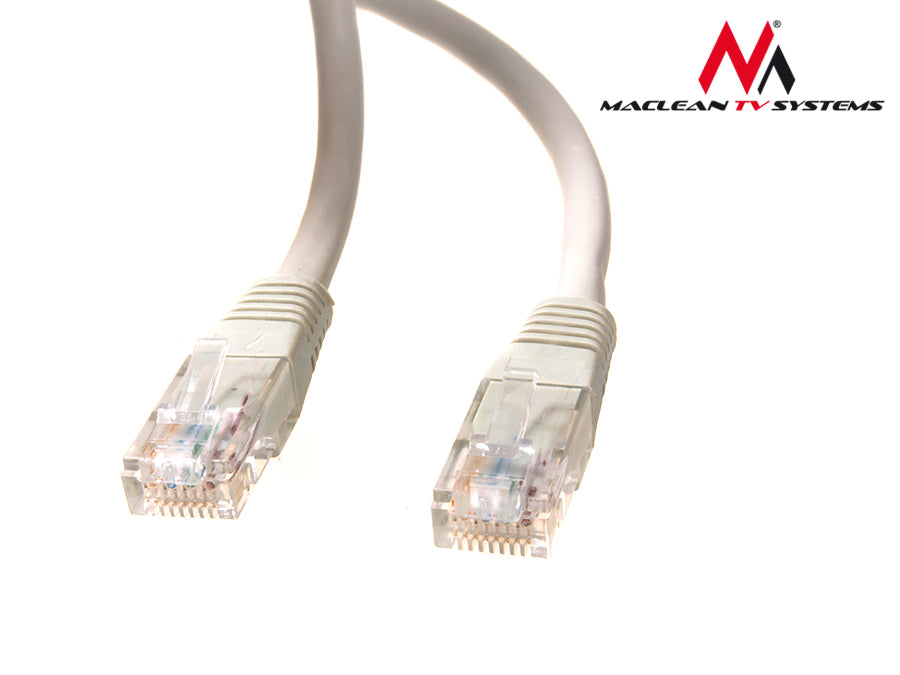 HÁLÓZATI LAN KÁBEL ETHERNET RJ45 UTP CAT5E 0,5M MACLEAN MCTV-646