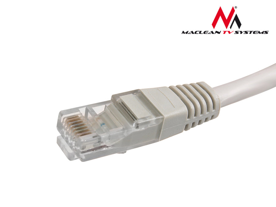 HÁLÓZATI LAN KÁBEL ETHERNET RJ45 UTP CAT5E 0,5M MACLEAN MCTV-646