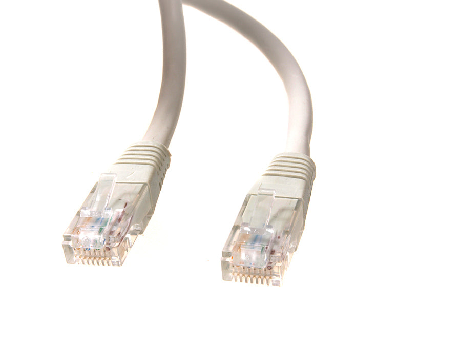 UTP LAN CAT6 hálózati kábel, RJ45 csatlakozóval, szürke - 5.0m