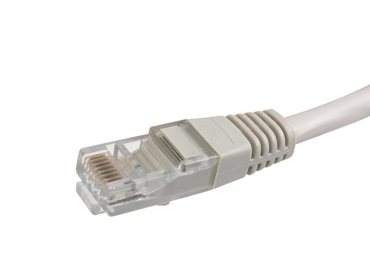 UTP LAN CAT6 hálózati kábel, RJ45 csatlakozóval lezárt, szürke - 10m