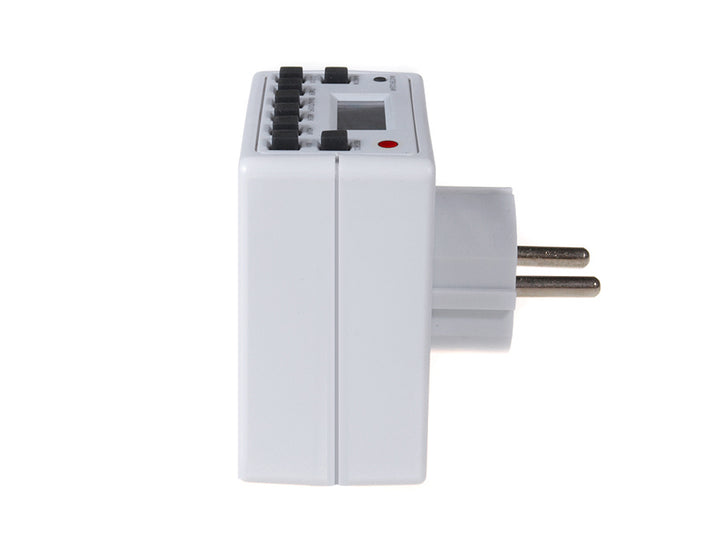 Programozható digitális időzítő Schuko 3600W max 156 program Maclean Energy MCE30