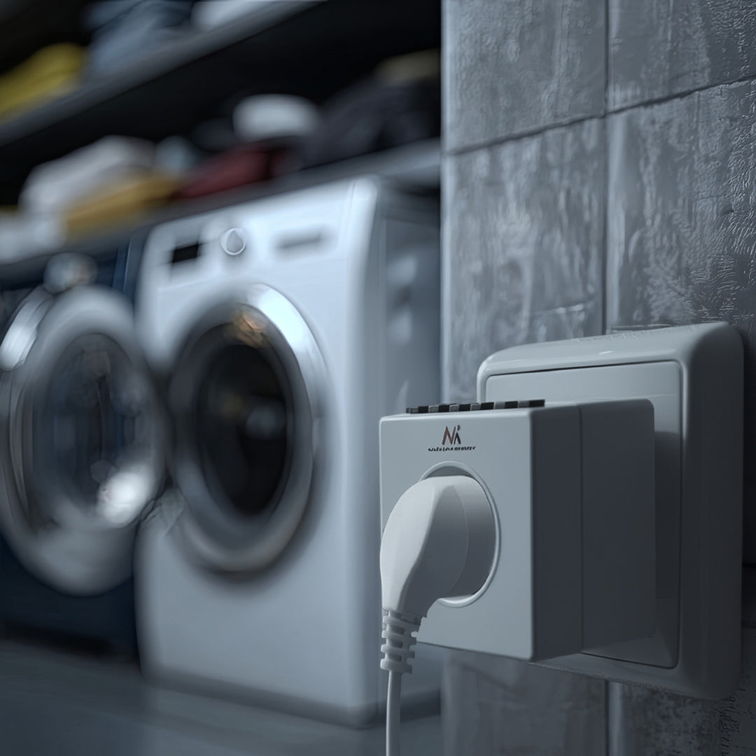 Programozható digitális időzítő Schuko 3600W max 156 program Maclean Energy MCE30