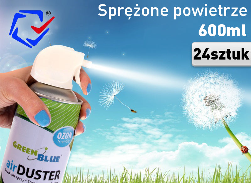 Sűrített levegő GreenBlue GB600 600ml pisztoly porlasztó - pisztoly spray