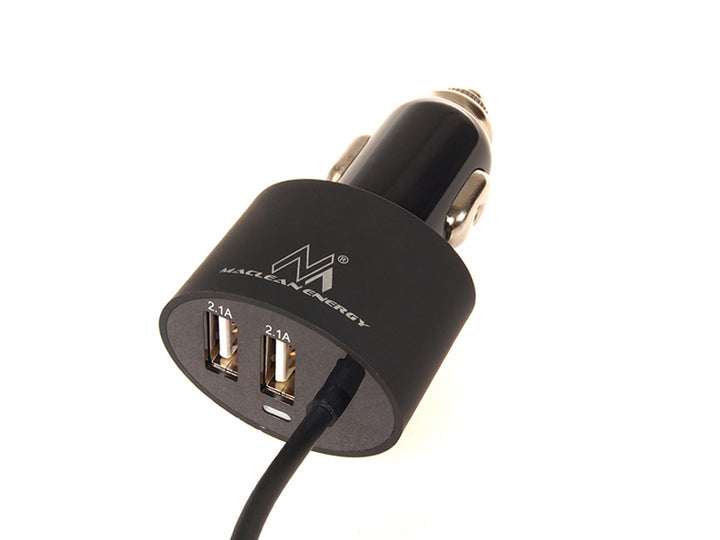 USBUSB 5.2A autós töltő. Beépített 8PIN MCE76 az Iphone-hez