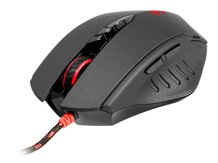 V8M Véres USB egér A4Tech vezetékes egér típus (érzékelő): Optikai