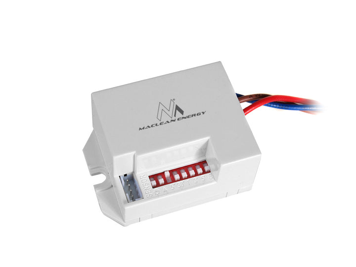 SENSOR MOVEMENT PIR 230V 800W LED MINI hangrögzítökkel DO Maclean Energy MCE32 (37924)