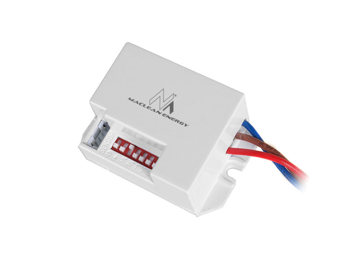 SENSOR MOVEMENT PIR 230V 800W LED MINI hangrögzítökkel DO Maclean Energy MCE32 (37924)