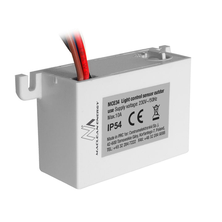 Passzív szürkületi érzékelő 2300 W-os külső Maclean Energy MCE34 (AWZ)
