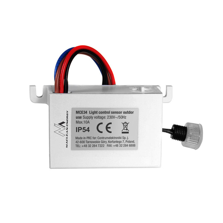 Passzív szürkületi érzékelő 2300 W-os külső Maclean Energy MCE34 (AWZ)