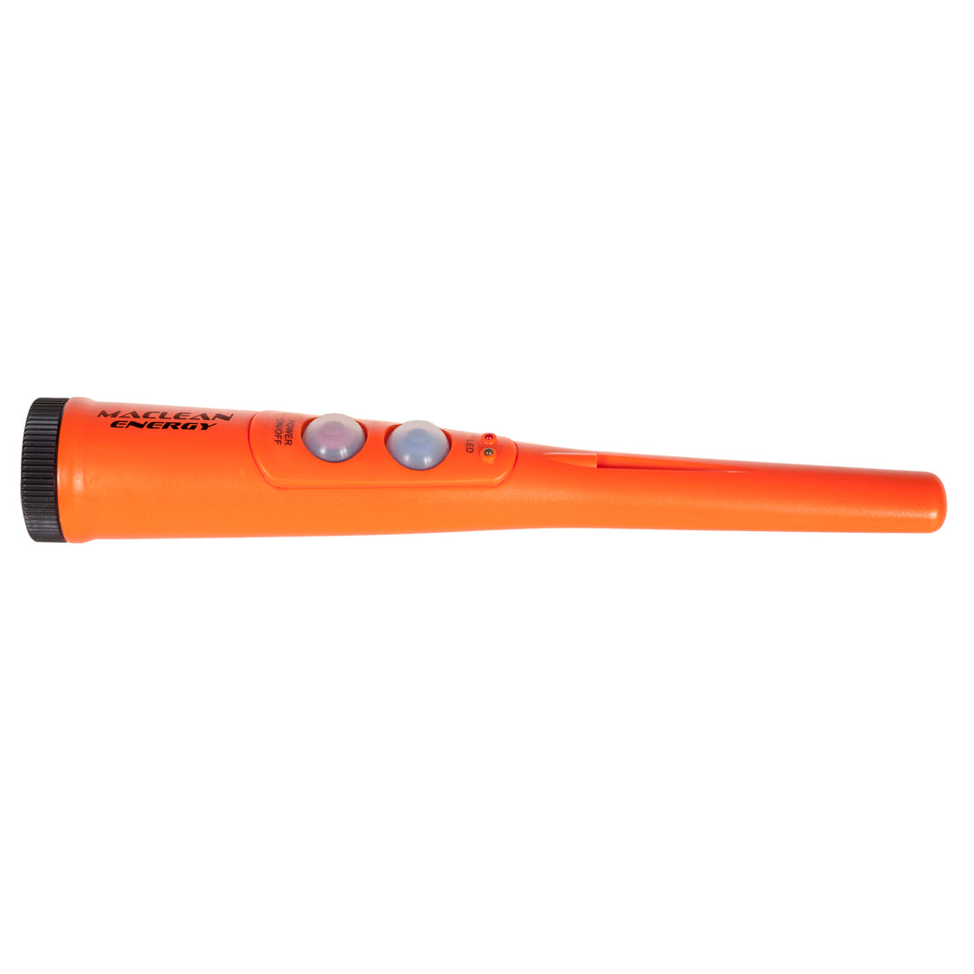 Vízálló fémdetektor pinpointer + tok Nagyon hasznos eszköz a kincsvadászoknak - idősebb és fiatal Maclean Energy MCE952