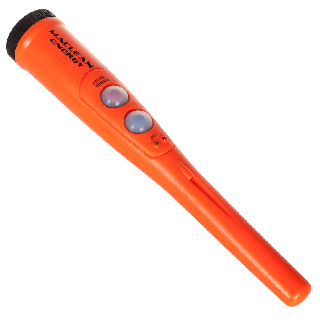 Vízálló fémdetektor pinpointer + tok Nagyon hasznos eszköz a kincsvadászoknak - idősebb és fiatal Maclean Energy MCE952