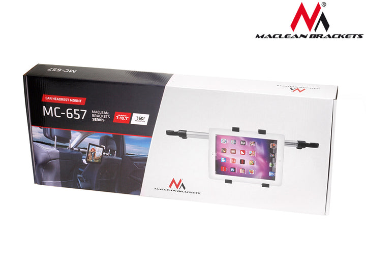 Tablet PC 7-10-es autós tartó két fejhallgatóhoz iPad tablettaprotokollhoz Galaxy 10 "Maclean MC-657