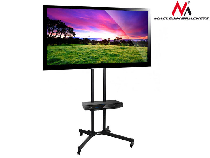 Professzionális TV asztal tolószék max. 55 kg VESA 600x400 Maclean MC-661