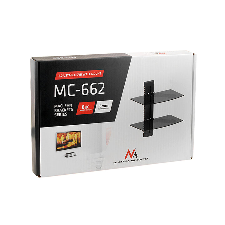 Minden polc DVD Max eltarthatósága 8 kg Maclean MC-662
