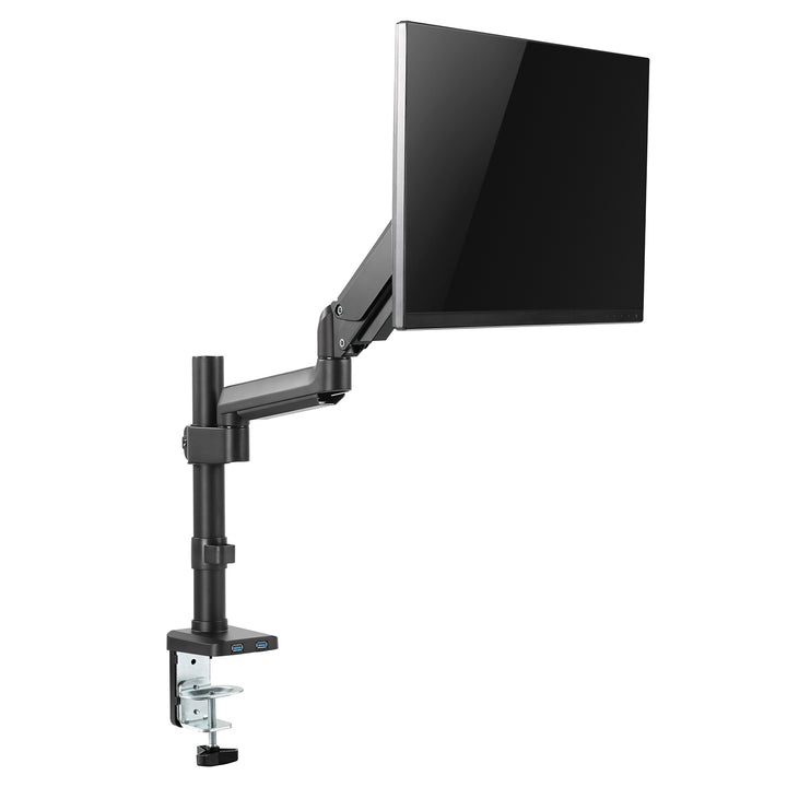 LCD monitor tartó 13 "- 27" Rugóval és USB 3.0 Maclean MC-669B-vel