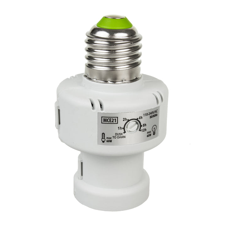Maclean Energy MCE21 szürkületi érzékelő az IP20 osztályú izzóhoz