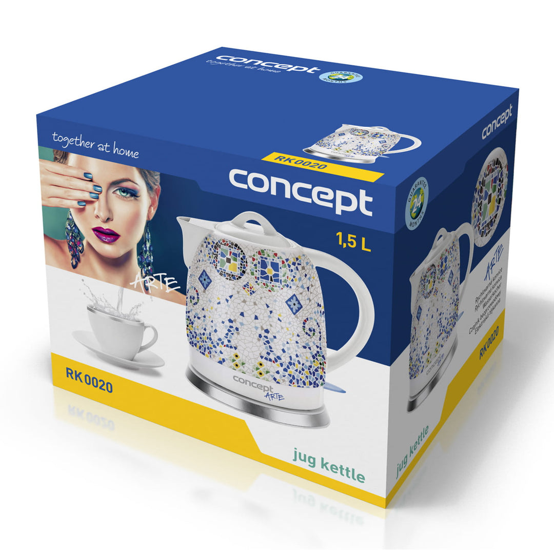 CONCEPT Orient RK0020 ARTE 1,5L kerámia vízforraló