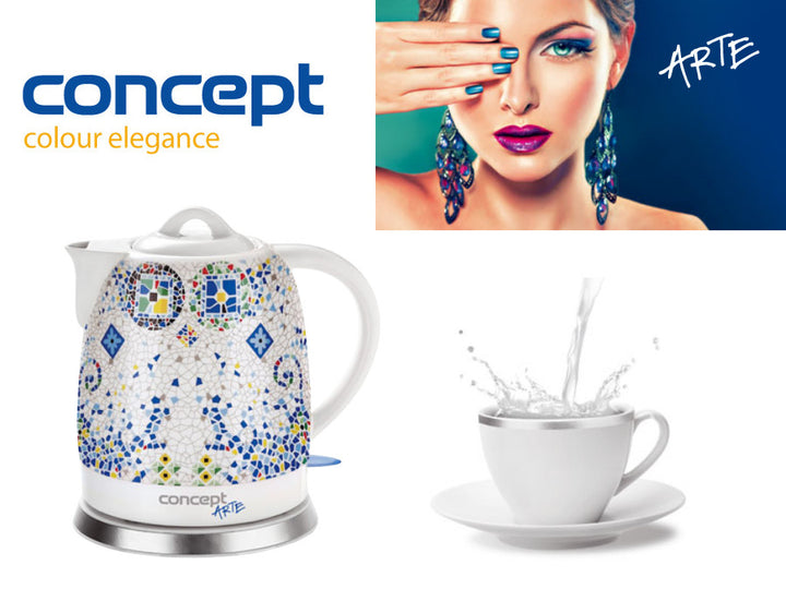CONCEPT Orient RK0020 ARTE 1,5L kerámia vízforraló