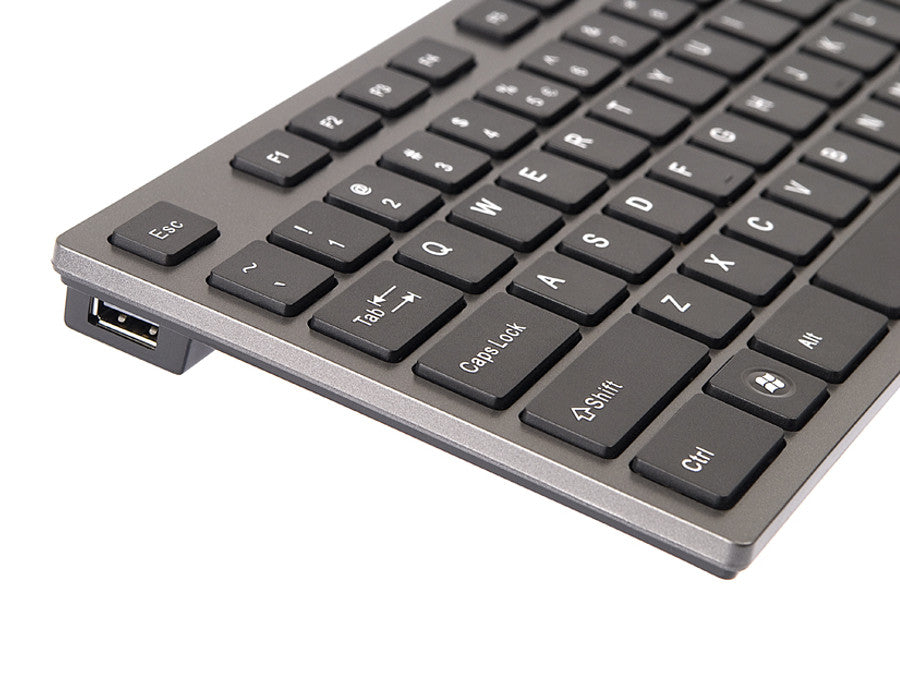 Billentyűzet KV-300H Vékony USB hub USB A4-Tech ultra lapos