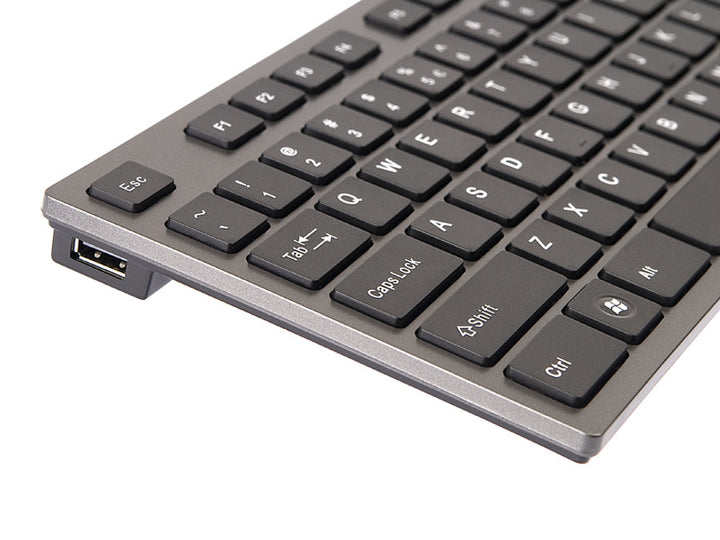Billentyűzet KV-300H Vékony USB hub USB A4-Tech ultra lapos