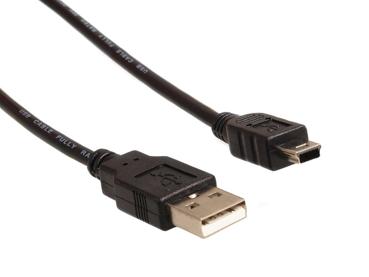 USB kábel 2.0 plug-mini csatlakozó 3 m Maclean MCTV-749 adatátviteli sebesség akár 480 Mbps