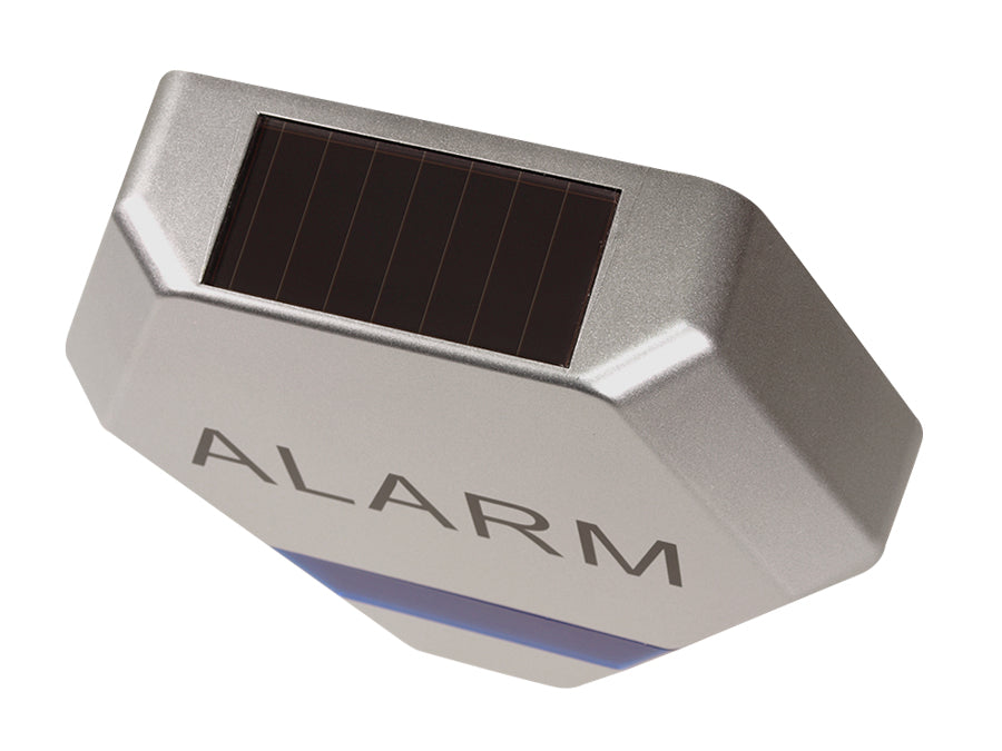 Solar ébresztő ezüst sziréna DC3200 S 3x LED