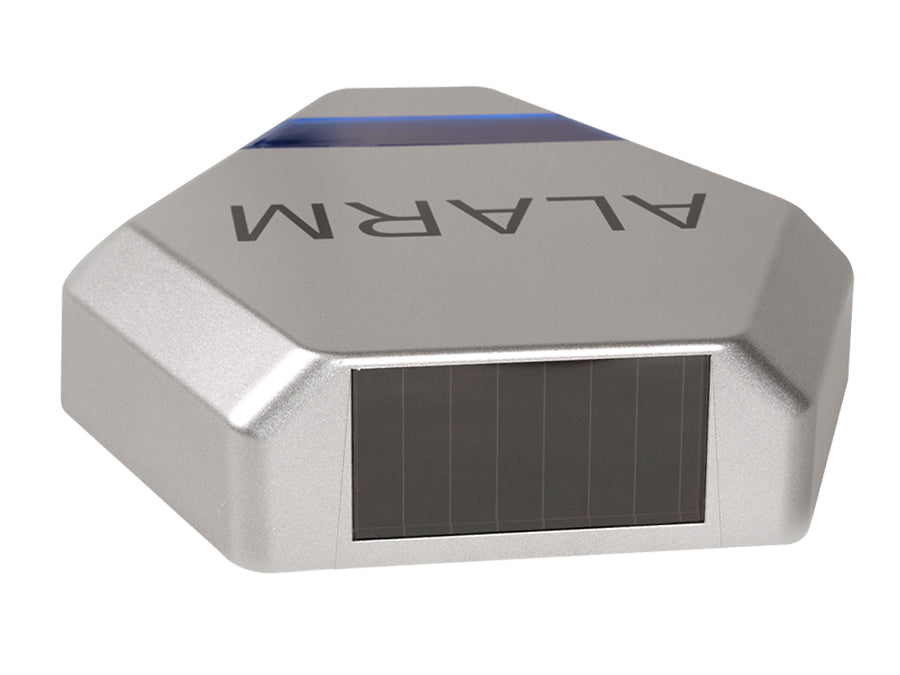 Solar ébresztő ezüst sziréna DC3200 S 3x LED