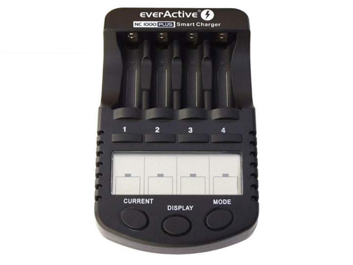 EverActive NC1000 PLUS mikroprocesszoros töltő ÚJ