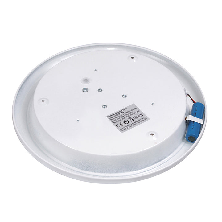 LED mennyezeti lámpa 12W áram érzékelővel és vészhelyzeti tápegységgel Maclean Energy MCE131 ACU 6m