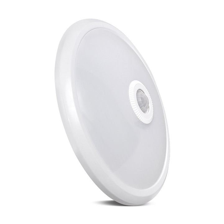 LED mennyezeti lámpa 12W áram érzékelővel és vészhelyzeti tápegységgel Maclean Energy MCE131 ACU 6m